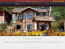 Tablet Screenshot of caicarapousada.com.br